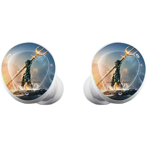 DC Comics Aquaman Movie Poster Trident Galaxy Buds Plus Skin