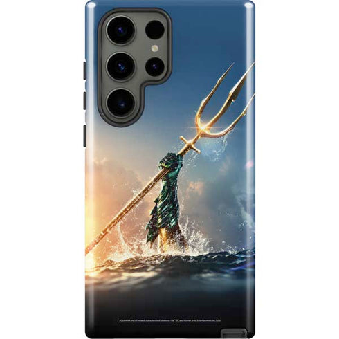 DC Comics Aquaman Movie Poster Trident Galaxy S23 Ultra Pro Case
