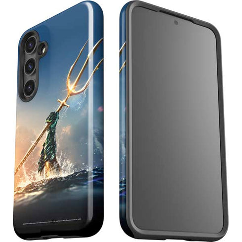 DC Comics Aquaman Movie Poster Trident Galaxy S25 Impact Case