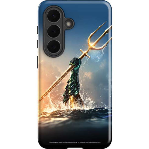 DC Comics Aquaman Movie Poster Trident Galaxy S26 Impact Case
