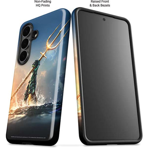 DC Comics Aquaman Movie Poster Trident Galaxy S26 Impact Case