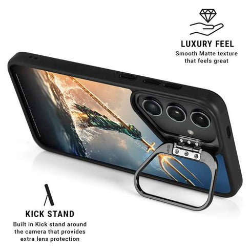 DC Comics Aquaman Movie Poster Trident Galaxy S26 Plus Kickstand Case