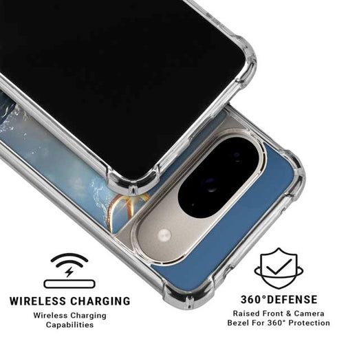 DC Comics Aquaman Movie Poster Trident Google Pixel 10 Clear Case