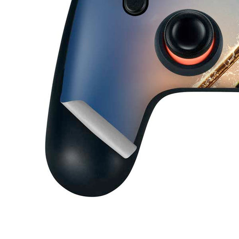 DC Comics Aquaman Movie Poster Trident Google Stadia Controller Skin