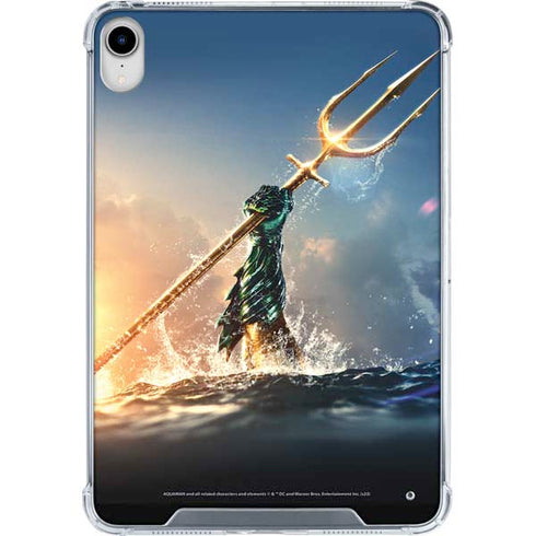 DC Comics Aquaman Movie Poster Trident iPad 11th Gen (2025) Clear Case
