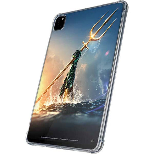 DC Comics Aquaman Movie Poster Trident iPad Pro 11in (2024) Clear Case