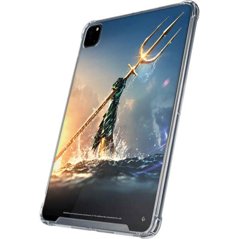 DC Comics Aquaman Movie Poster Trident iPad Cases