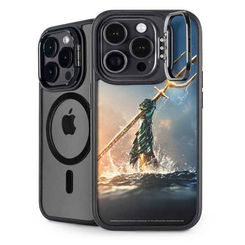 DC Comics Aquaman Movie Poster Trident iPhone Cases