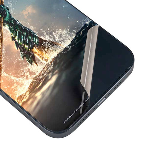 DC Comics Aquaman Movie Poster Trident iPhone Skins