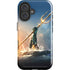 DC Comics Aquaman Movie Poster Trident iPhone 16 Impact Case