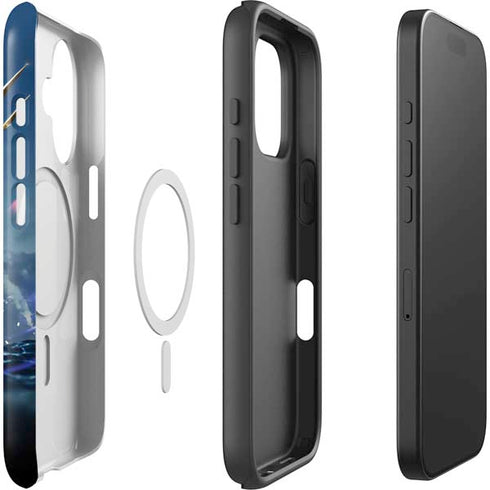 DC Comics Aquaman Movie Poster Trident iPhone 16 Magsafe Impact Case