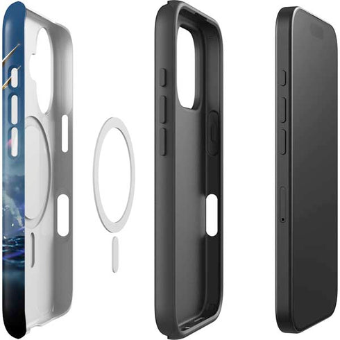 DC Comics Aquaman Movie Poster Trident iPhone 16 Plus Magsafe Impact Case