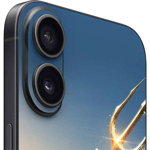 DC Comics Aquaman Movie Poster Trident iPhone 16 Plus Skin