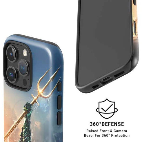 DC Comics Aquaman Movie Poster Trident iPhone 16 Pro Max Magsafe Impact Case