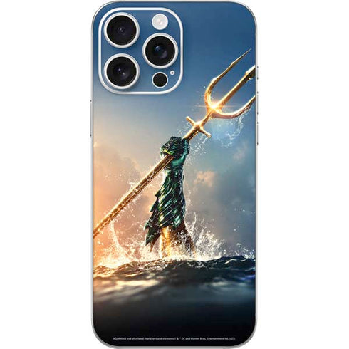 DC Comics Aquaman Movie Poster Trident iPhone 16 Pro Max Skin