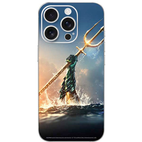 DC Comics Aquaman Movie Poster Trident iPhone 16 Pro Skin