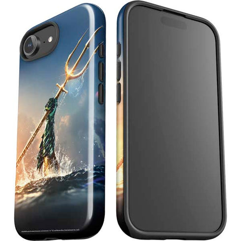 DC Comics Aquaman Movie Poster Trident iPhone 16e Impact Case