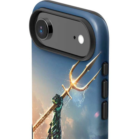 DC Comics Aquaman Movie Poster Trident iPhone 17 Air Impact Case