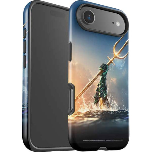 DC Comics Aquaman Movie Poster Trident iPhone 17 Air Impact Case