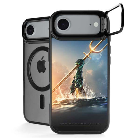 DC Comics Aquaman Movie Poster Trident iPhone 17 Air Kickstand Case