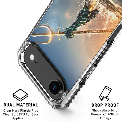 DC Comics Aquaman Movie Poster Trident iPhone 17 Air MagSafe Case