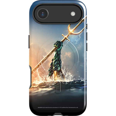 DC Comics Aquaman Movie Poster Trident iPhone 17 Air Magsafe Impact Case