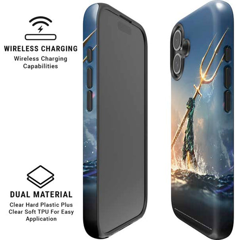 DC Comics Aquaman Movie Poster Trident iPhone 17 Magsafe Impact Case