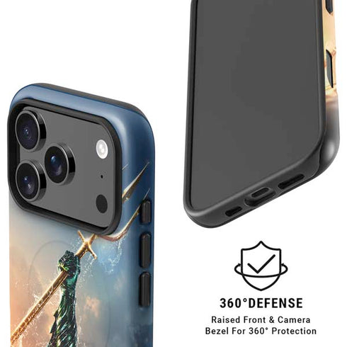DC Comics Aquaman Movie Poster Trident iPhone 17 Pro Magsafe Impact Case