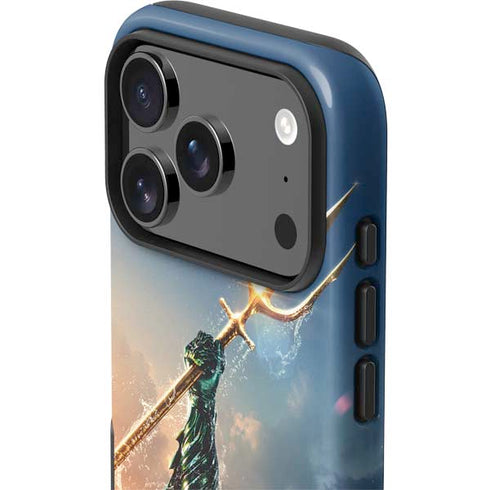 DC Comics Aquaman Movie Poster Trident iPhone 17 Pro Max Impact Case