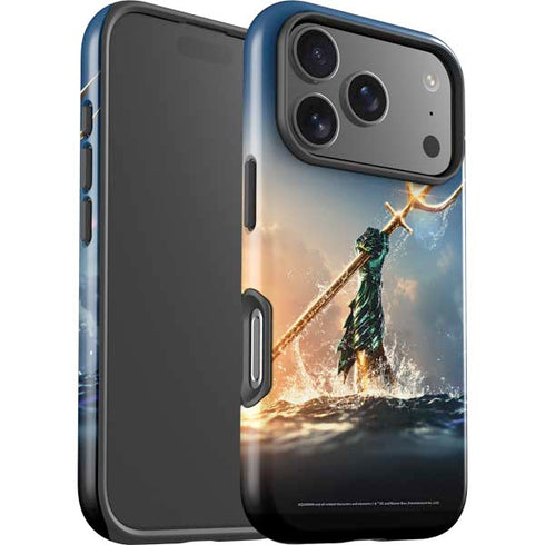 DC Comics Aquaman Movie Poster Trident iPhone 17 Pro Max Impact Case