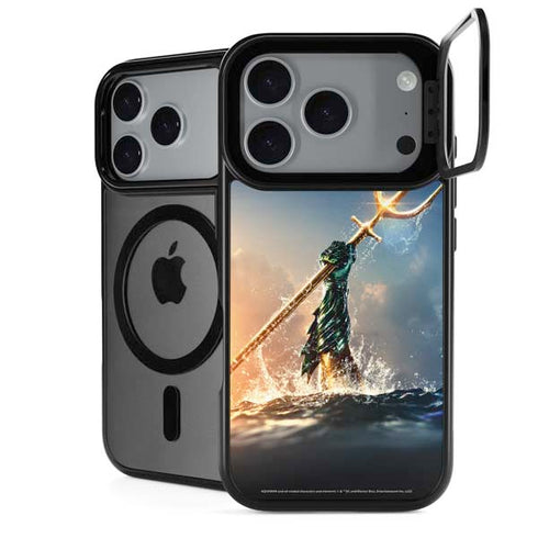 DC Comics Aquaman Movie Poster Trident iPhone 17 Pro Max Kickstand Case