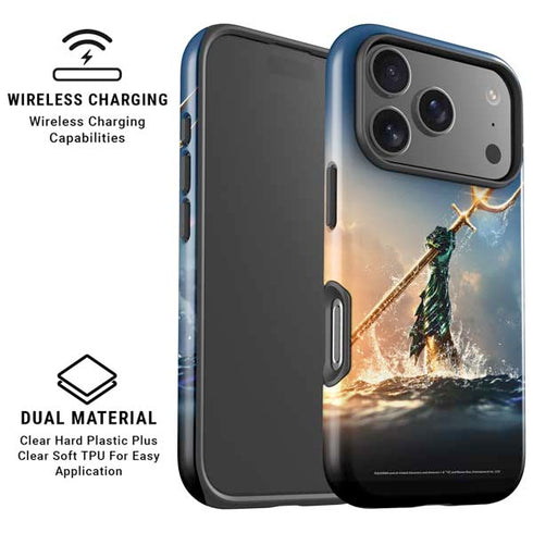 DC Comics Aquaman Movie Poster Trident iPhone 17 Pro Max Magsafe Impact Case