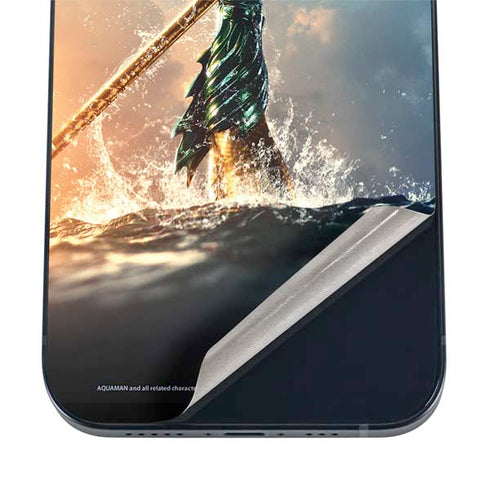 DC Comics Aquaman Movie Poster Trident iPhone 17 Pro Skin
