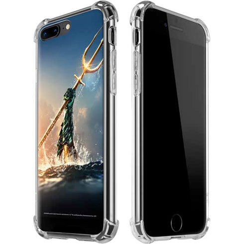 DC Comics Aquaman Movie Poster Trident iPhone Cases