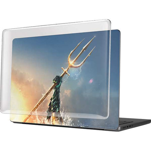 DC Comics Aquaman Movie Poster Trident MacBook Pro 14in (2021-24) Case plus Skin