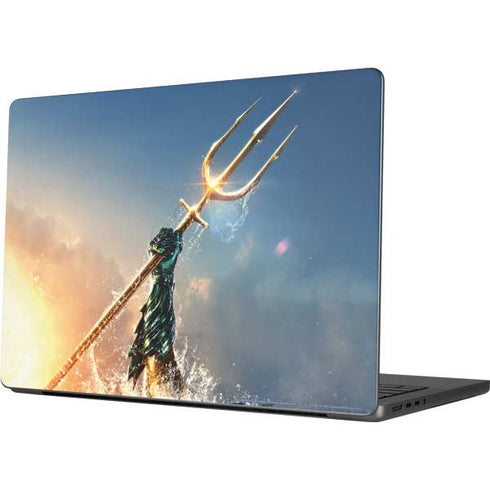 DC Comics Aquaman Movie Poster Trident Apple MacBook Pro 14-inch Skin