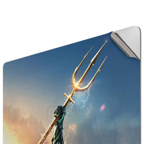 DC Comics Aquaman Movie Poster Trident Apple MacBook Pro 16-inch Skin