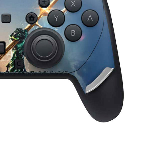 DC Comics Aquaman Movie Poster Trident Nintendo Switch 2 (2025) Pro Controller Skin