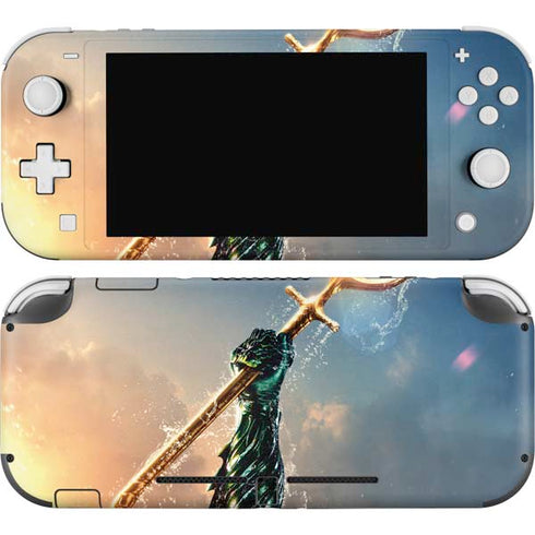 DC Comics Aquaman Movie Poster Trident Nintendo Skins