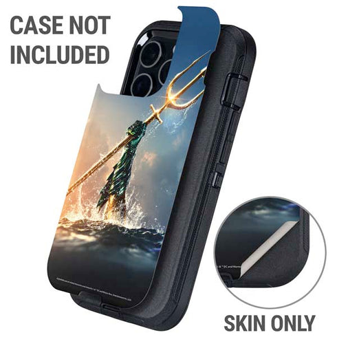 DC Comics Aquaman Movie Poster Trident Otterbox Defender iPhone Skin