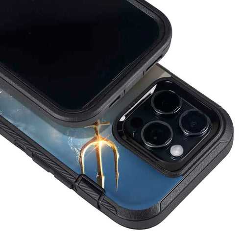 DC Comics Aquaman Movie Poster Trident Otterbox Defender iPhone Skin