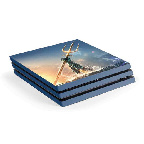 DC Comics Aquaman Movie Poster Trident PlayStation PS4 Skins
