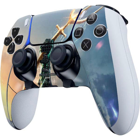 DC Comics Aquaman Movie Poster Trident PS5 DualSense Edge Pro Controller Skin