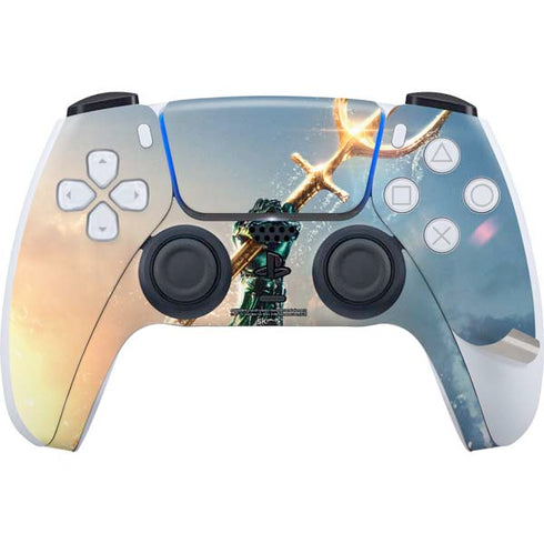 DC Comics Aquaman Movie Poster Trident PS5 Pro Bundle Skin