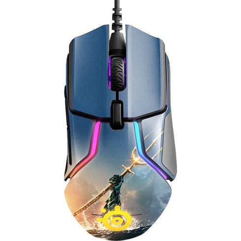 DC Comics Aquaman Movie Poster Trident SteelSeries Rival 600 Gaming Mouse Skin