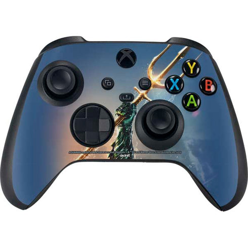 DC Comics Aquaman Movie Poster Trident XBox Series X Digital Edition Bundle Skin