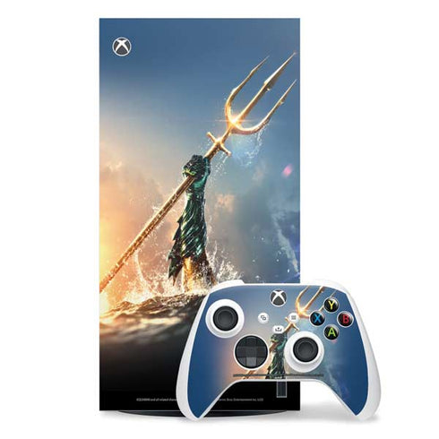 DC Comics Aquaman Movie Poster Trident Xbox Series X Skins