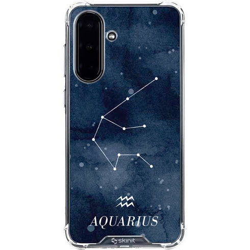 Aquarius Constellation Galaxy A36 5G Clear Case