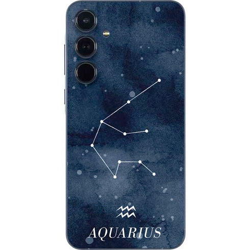 Aquarius Constellation Galaxy A55 5G Skin