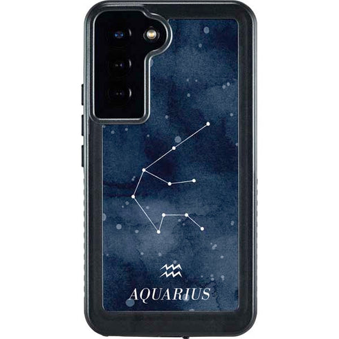 Aquarius Constellation Galaxy S24 Plus Waterproof Case